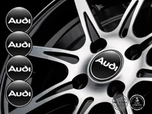 Audi Calcomanías Aro Versión Mejora Pegatina Silicona